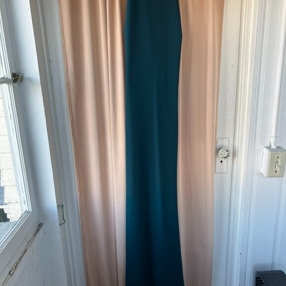 Anthropologie BHLDN Klara Gown – Pine Green - Worn Once - Picture 5 of 7